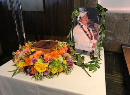 On the day of Jim funeral